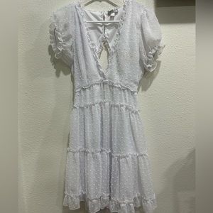 White - Cute - Trendy -  Textured - Cottage Core - Milkmaid